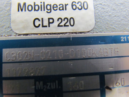 Stober C302N-0210-D100K4BTF Gear/Speed Reducer Base Unit w/Open C-Face Output