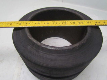 10-1/2"X6"X6" Press On Solid Rubber Single Groove Forklift Tire Wheel