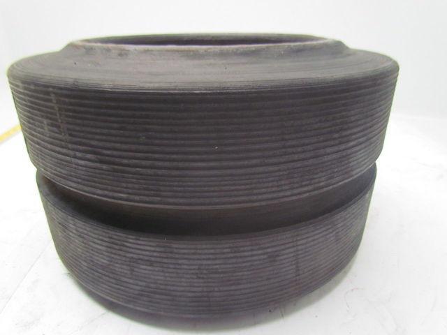 10-1/2"X6"X6" Press On Solid Rubber Single Groove Forklift Tire Wheel
