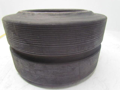 10-1/2"X6"X6" Press On Solid Rubber Single Groove Forklift Tire Wheel