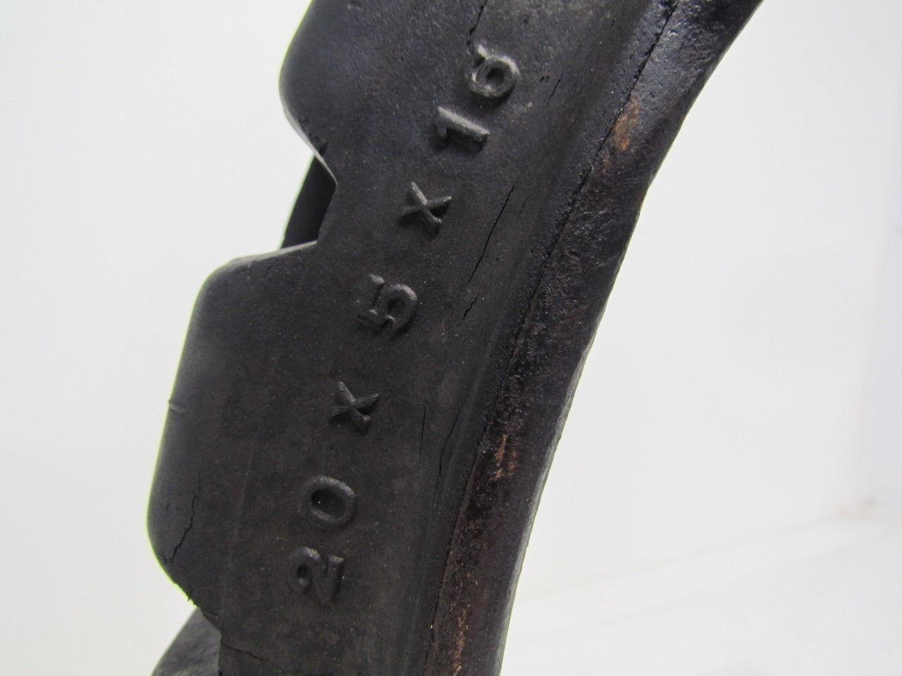 Monarch 20"X5"X16" Press On Traction Solid Rubber Forklift Tire Wheel