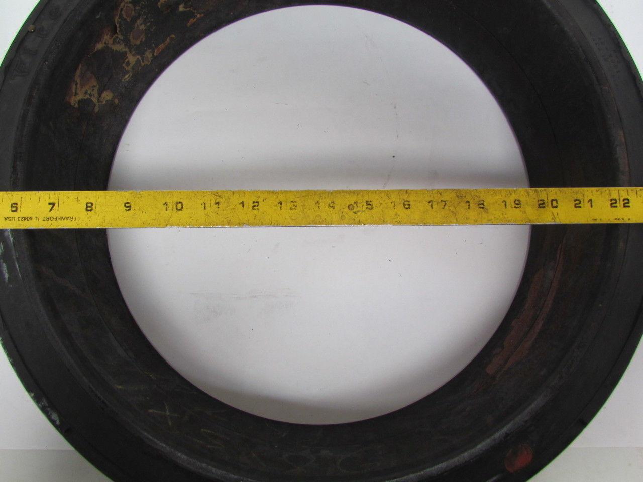 Firestone 20"X5"X16" Press On Traction Solid Rubber Forklift Tire Wheel