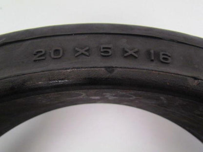 Firestone 20"X5"X16" Press On Traction Solid Rubber Forklift Tire Wheel