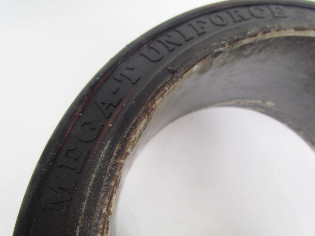 Mega-T 15"X6"X11-1/4" Press On Solid Rubber Smooth Forklift Tire Wheel