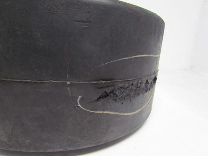 Bearcat 15"X7"X11-1/4" Press On Solid Rubber Smooth Forklift Tire Wheel