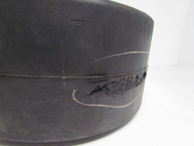 Bearcat 15"X7"X11-1/4" Press On Solid Rubber Smooth Forklift Tire Wheel