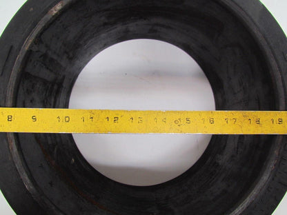 Bearcat 15"X7"X11-1/4" Press On Solid Rubber Smooth Forklift Tire Wheel
