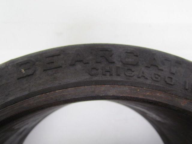 Bearcat 15"X7"X11-1/4" Press On Solid Rubber Smooth Forklift Tire Wheel