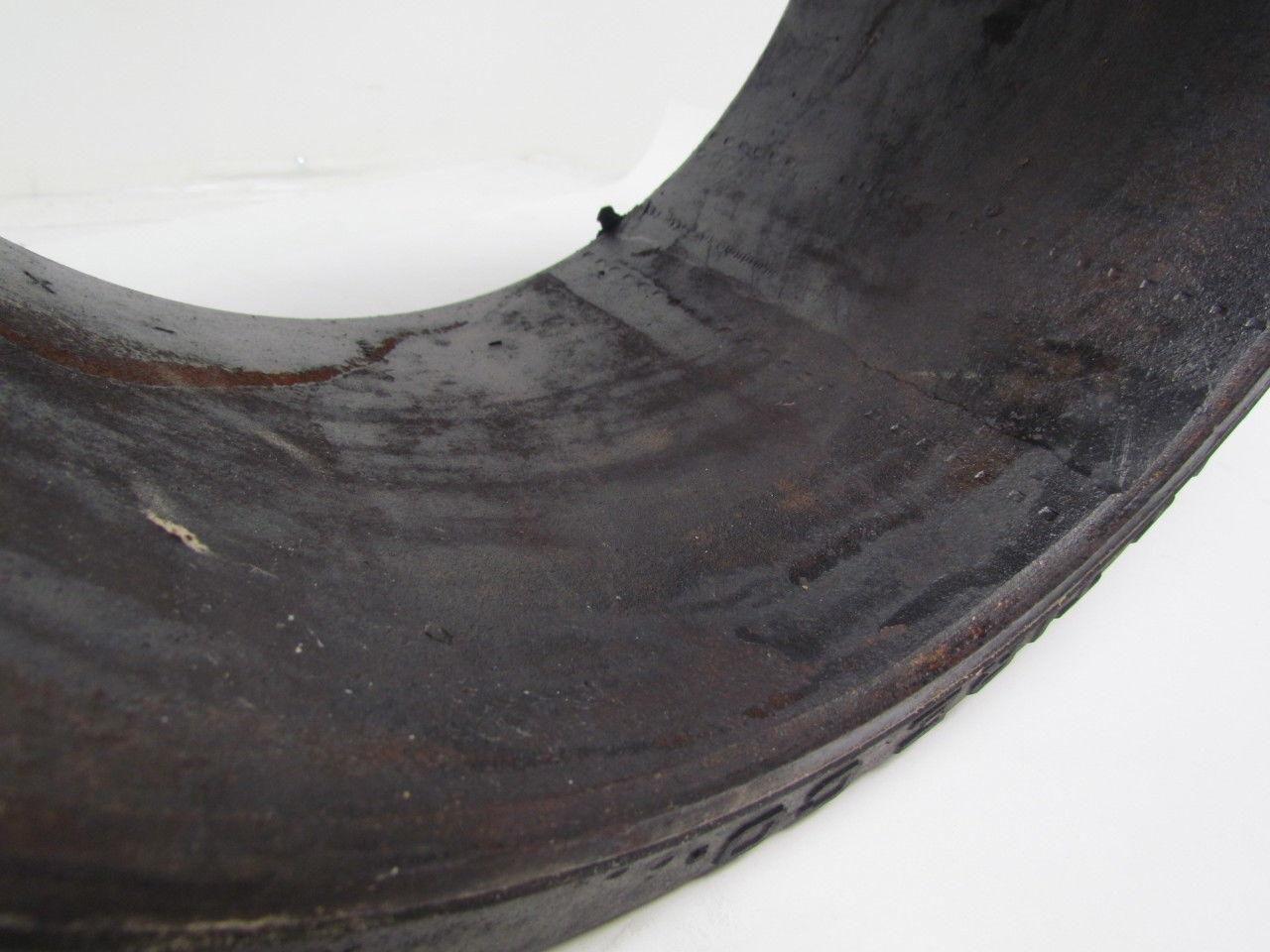 Bearcat 15"X7"X11-1/4" Press On Solid Rubber Smooth Forklift Tire Wheel