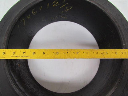 Goodyear 17"X6"X12-1/8" Press On Solid Rubber Smooth Forklift Tire Wheel
