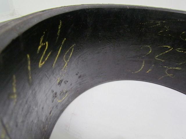 Goodyear 17"X6"X12-1/8" Press On Solid Rubber Smooth Forklift Tire Wheel