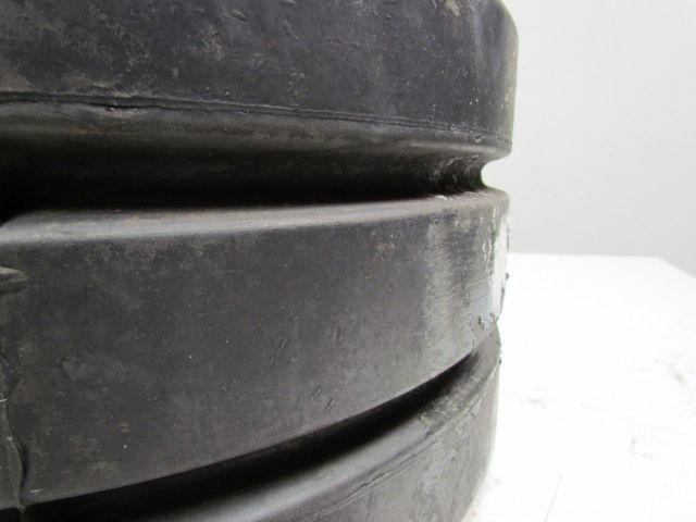 Industrial 20"x10"x16" Press On Double Groove Solid Rubber Forklift Tire Wheel