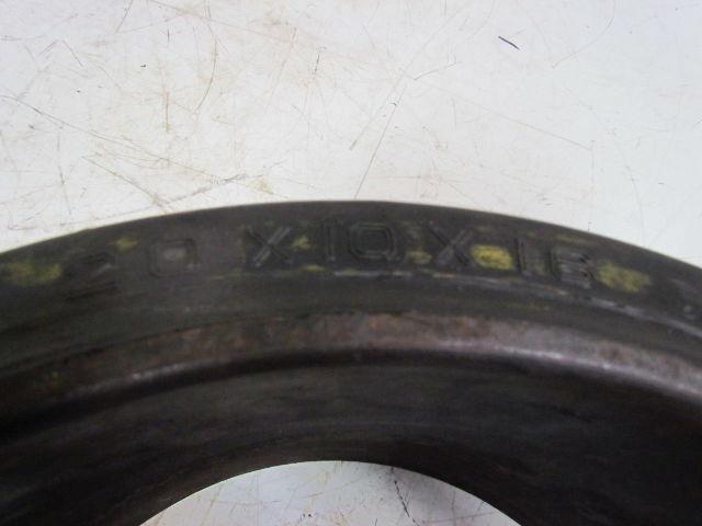 Industrial 20"x10"x16" Press On Double Groove Solid Rubber Forklift Tire Wheel