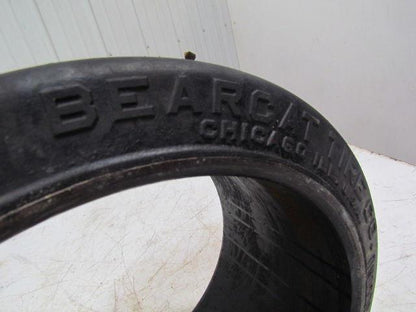 Bearcat 15"X7"X11-1/4" Press On Solid Rubber Smooth Forklift Tire Wheel