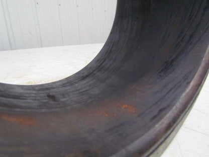 Bearcat 15"X7"X11-1/4" Press On Solid Rubber Smooth Forklift Tire Wheel