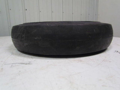Deluxe Cushion 22"X5"X16" Press On Solid Rubber Smooth Forklift Tire Wheel