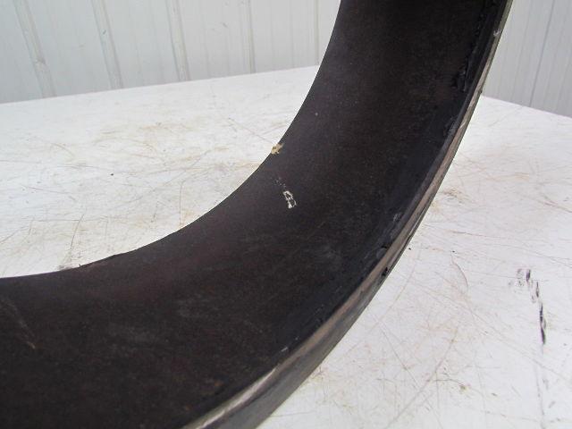 Deluxe Cushion 22"X5"X16" Press On Solid Rubber Smooth Forklift Tire Wheel