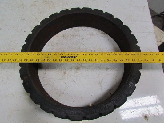 Goodyear 22"X4-1/2"X17-3/4" Press On Solid Rubber Traction Forklift Tire Wheel