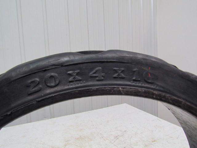 20"X4"X16" Press On Solid Rubber Traction Forklift Tire Wheel