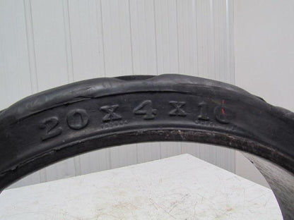 20"X4"X16" Press On Solid Rubber Traction Forklift Tire Wheel