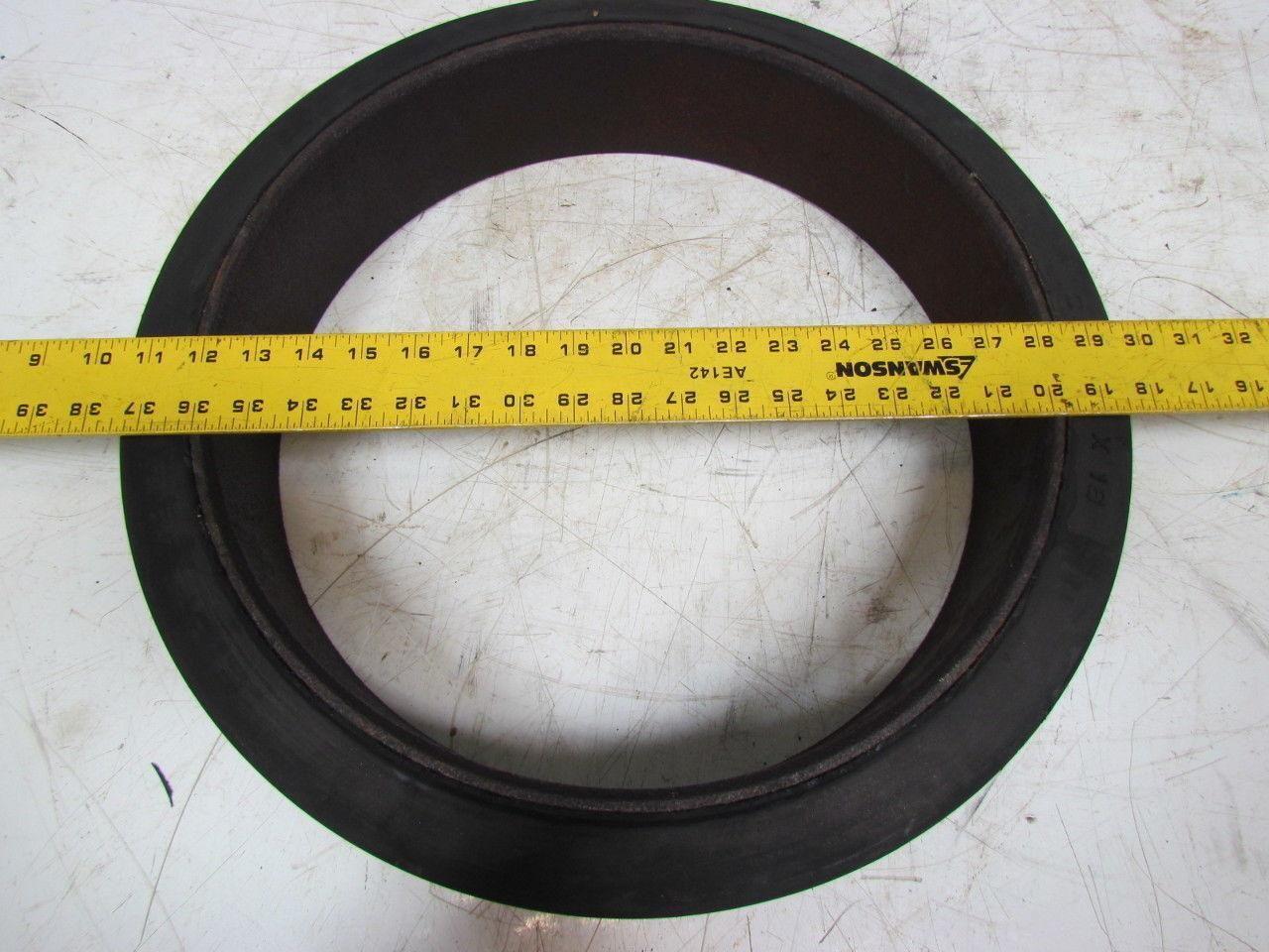Monarch 20"x4"x16" Press On Solid Rubber Smooth Forklift Tire Wheel
