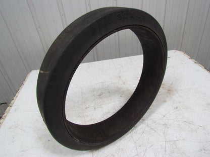 U.S. Industrial 20"x4"x16" Press On Solid Rubber Smooth Forklift Tire Wheel