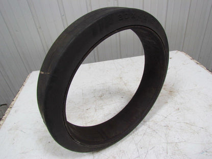 U.S. Industrial 20"x4"x16" Press On Solid Rubber Smooth Forklift Tire Wheel