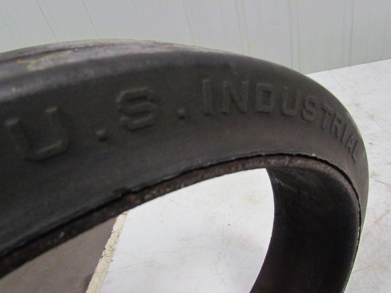 U.S. Industrial 20"x4"x16" Press On Solid Rubber Smooth Forklift Tire Wheel