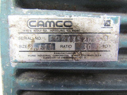 Camco B93XX5200-3 Rotary Indexer 30:1 Ratio Size 2.625