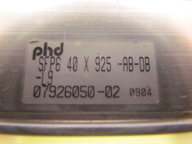PHD SFP6-40X925-AB-DB Pneumatic Linear Slide 40MM Bore 925MM Travel NPT Ports
