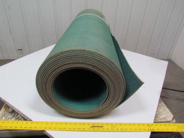 Green Rough Top Friction Conveyor Belt 47ft x 51-1/4