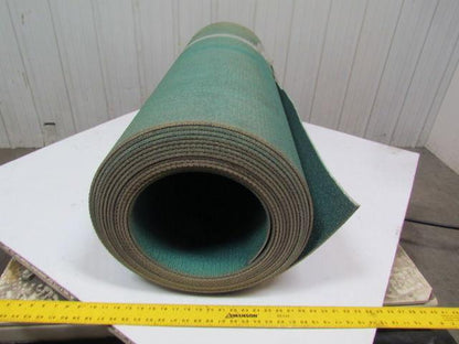 Green Rough Top Friction Conveyor Belt 47ft x 51-1/4