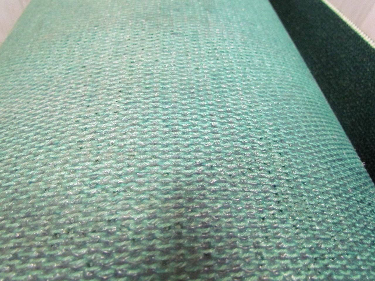 Green Rough Top Friction Conveyor Belt 47ft x 51-1/4