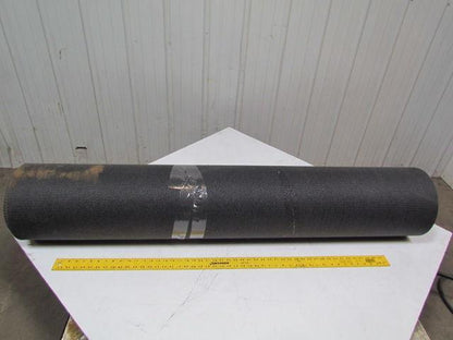 1-Ply Hard Woven Black conveyor Belt 18ft x 59-1/2"