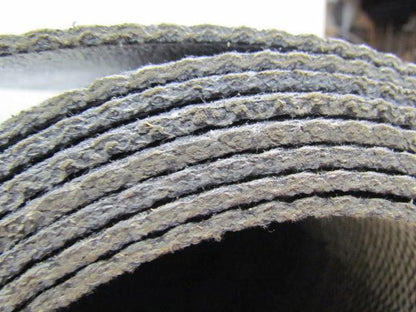 1-Ply Hard Woven Black conveyor Belt 18ft x 59-1/2"