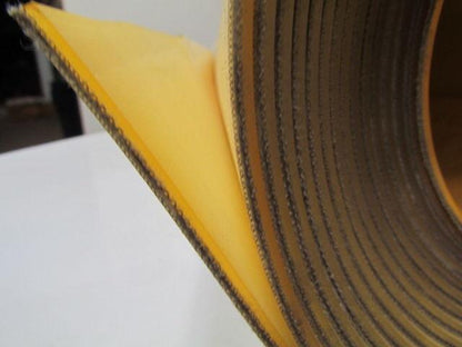 2-ply White/Clear Urethane Smooth top conveyor belt 34ft x 47-1/4"