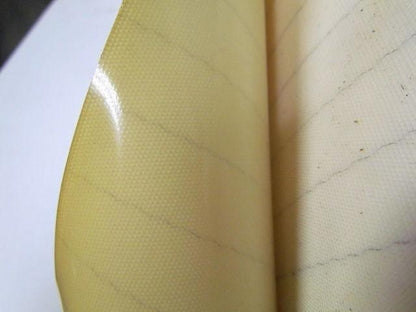 2-ply White/Clear Urethane Smooth top conveyor belt 34ft x 47-1/4"