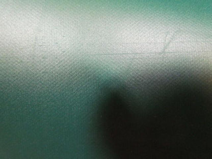 Green 1-Ply Smooth Top Nylon Backed Center V Guide Conveyor Belt 23FT X 41"