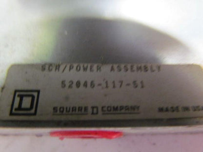 Square D 52046-117-51 SCR Power Assembly New with control board