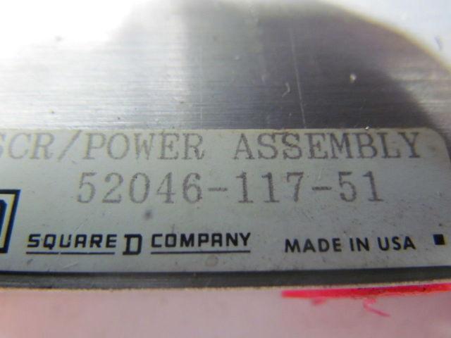 Square D 52046-117-51 SCR power assembly new