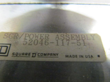 Square D 52046-117-51 SCR Power Assembly with control board