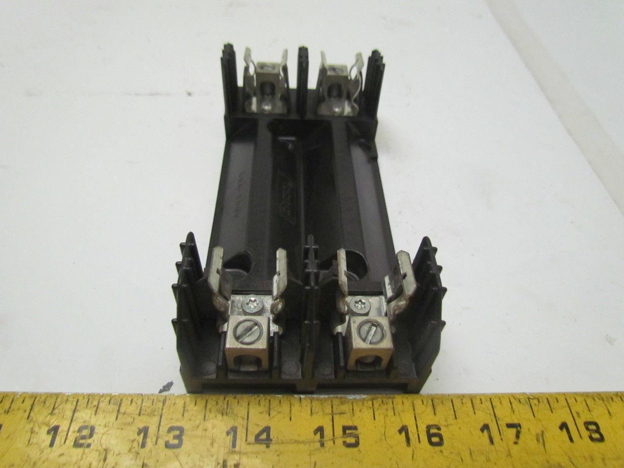 Buss 30A-600V R60030-2CR Fuse Holder Two Pole Lot of 4