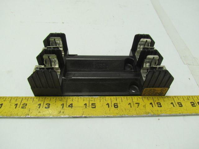 Buss 30A-600V R60030-2CR Fuse Holder Two Pole Lot of 4