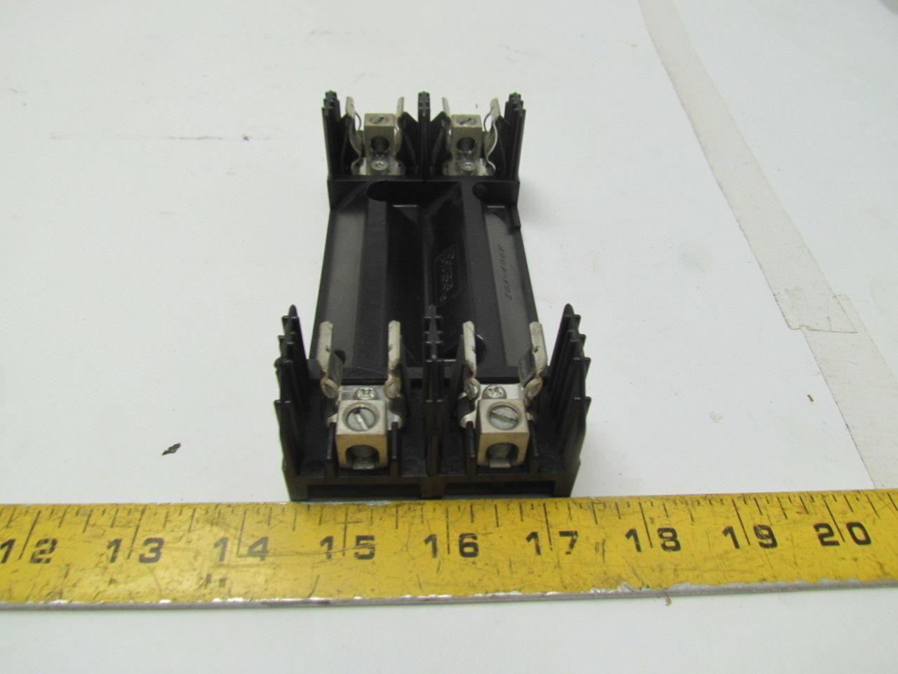 Buss 30A-600V R60030-2CR Fuse Holder Two Pole Lot of 4