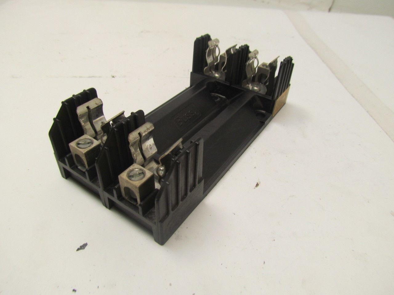 Buss 30A-600V R60030-2CR Fuse Holder Two Pole Lot of 4
