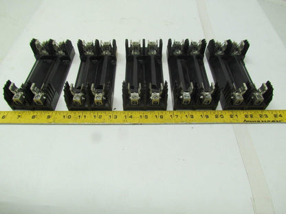 Buss 30A-600V R60030-2CR Fuse Holder Two Pole Lot of 4
