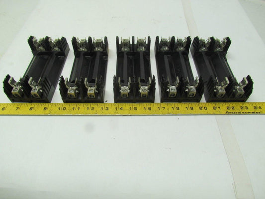 Buss 30A-600V R60030-2CR Fuse Holder Two Pole Lot of 4