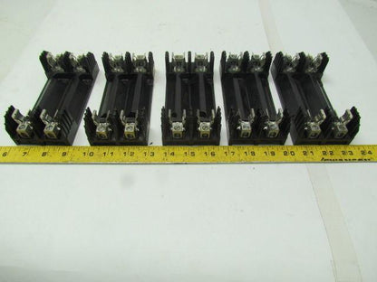 Buss 30A-600V R60030-2CR Fuse Holder Two Pole Lot of 4