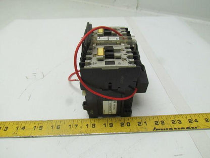 Allen Bradley 104-AO9NZ243 Ser A Reversing Contactor 600V 9A w/24VDC Coil