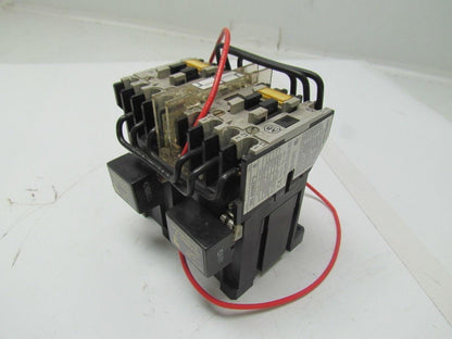 Allen Bradley 104-AO9NZ243 Ser A Reversing Contactor 600V 9A w/24VDC Coil